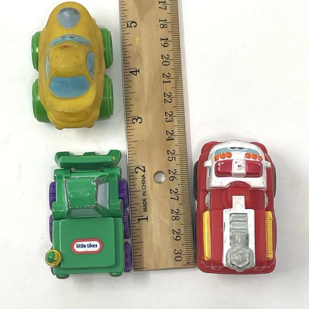 Tonka‎ Chuck & Friends and Little Tikes Cars Lot of 3 Vehicles, Firetruck, Plow